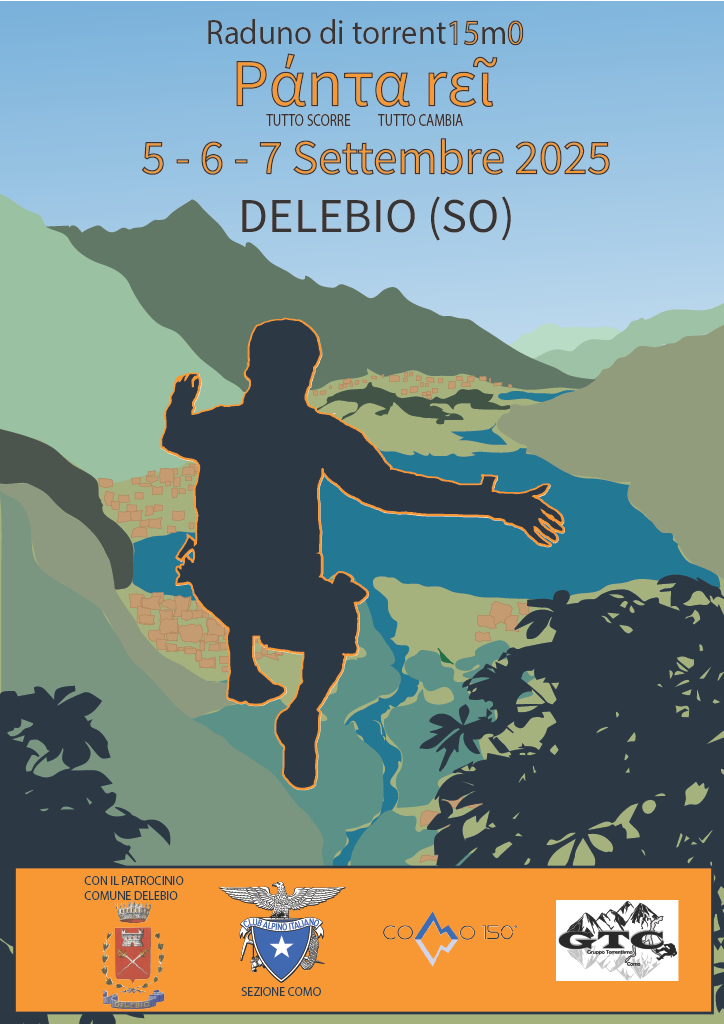 Locandina raduno torrentismo 2025